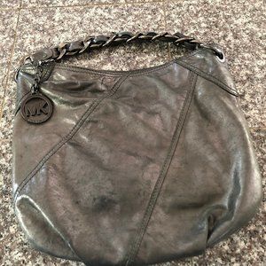 MK Charcoal Shoulder Purse